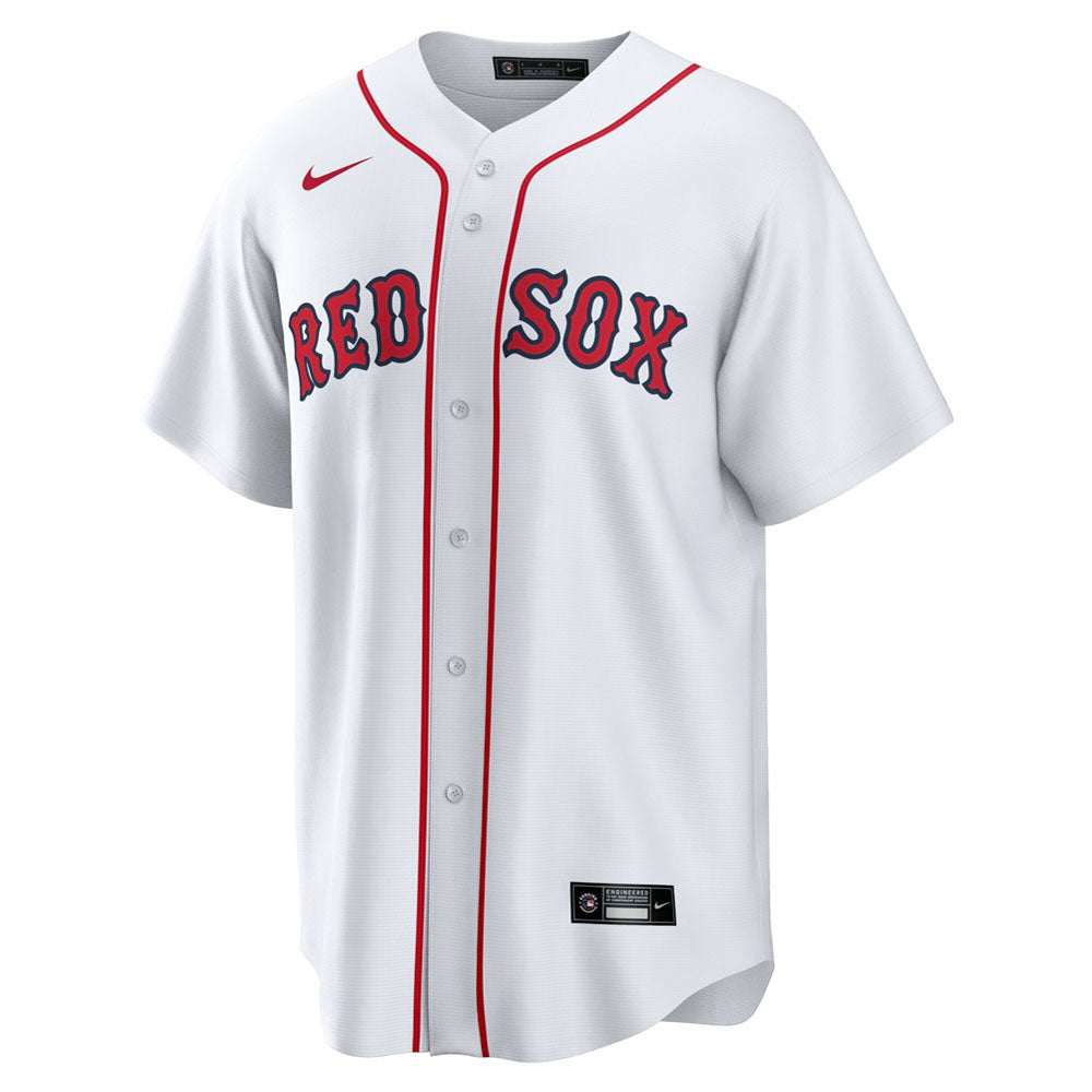 Men's Boston Red Sox Enrique Hernandez Home Official Player Jersey - White