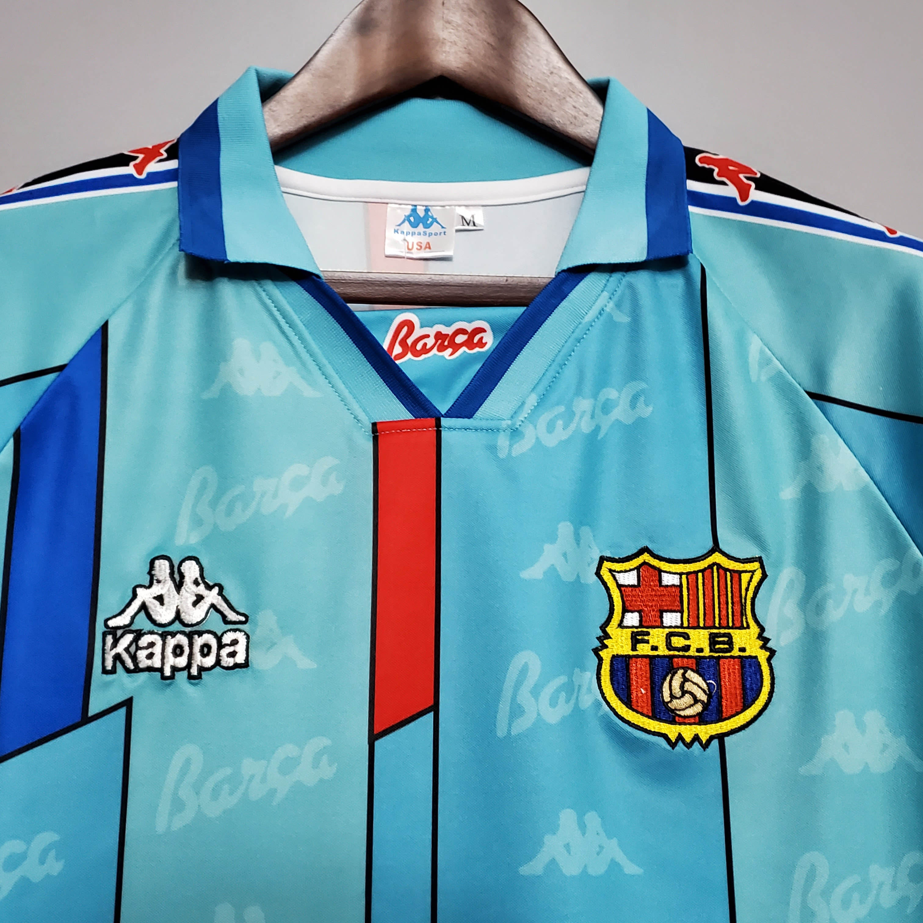 1996/1997 Retro Barcelona Away Football Shirt 1:1 Thai Quality-Fans