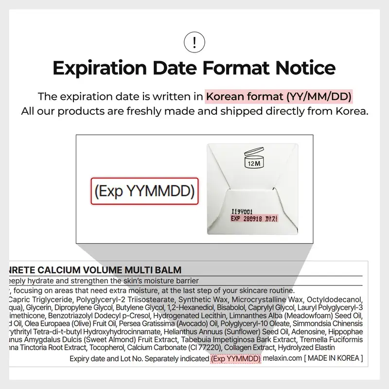 [Dr.Melaxin Official] Gifted Collagen Boost Set Pore Spot Skin Care Calcium Collagen Volume Firming Balm for Enhanced Skin Health routine