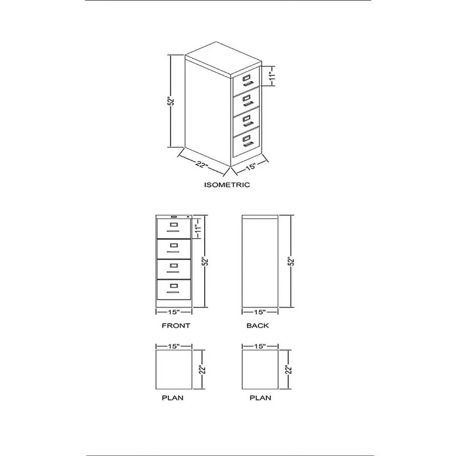 Scranton 4 Drawer 22
