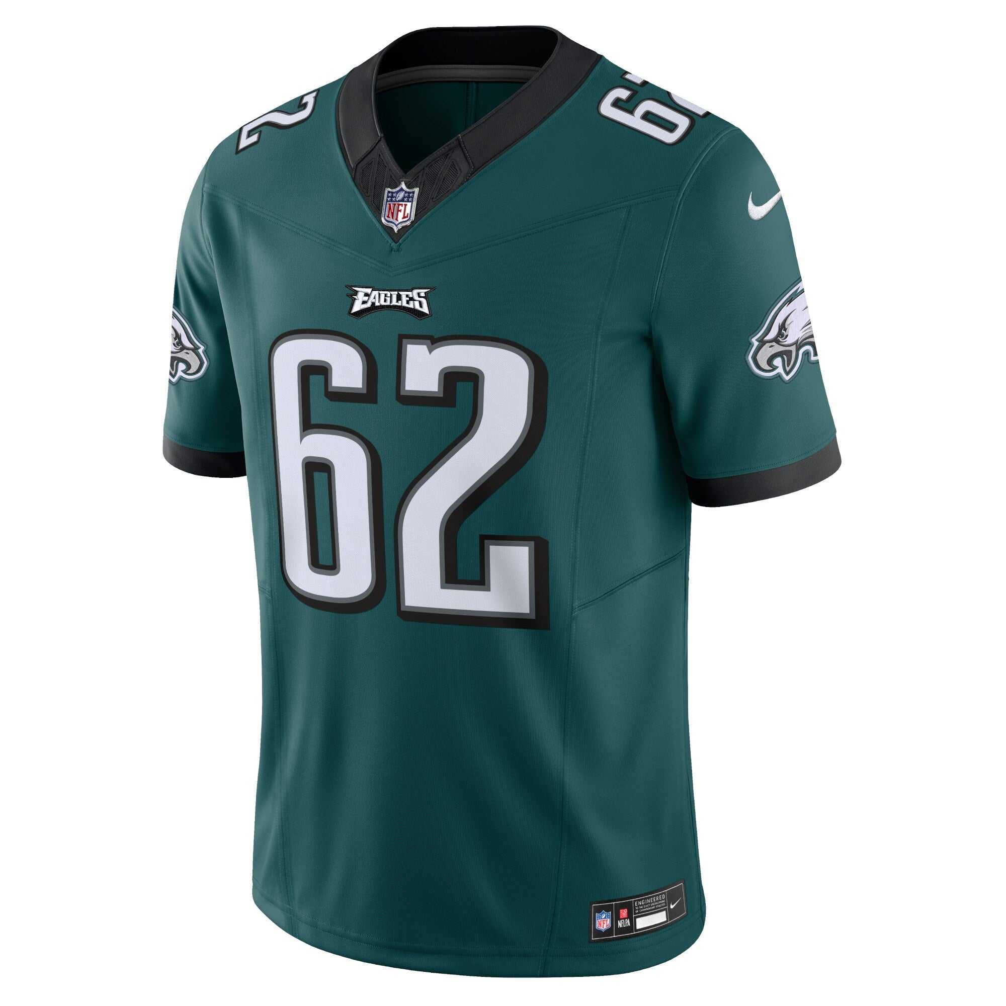 Jason Kelce Philadelphia Eagles Nike Vapor F.U.S.E. Limited Jersey - Midnight Green