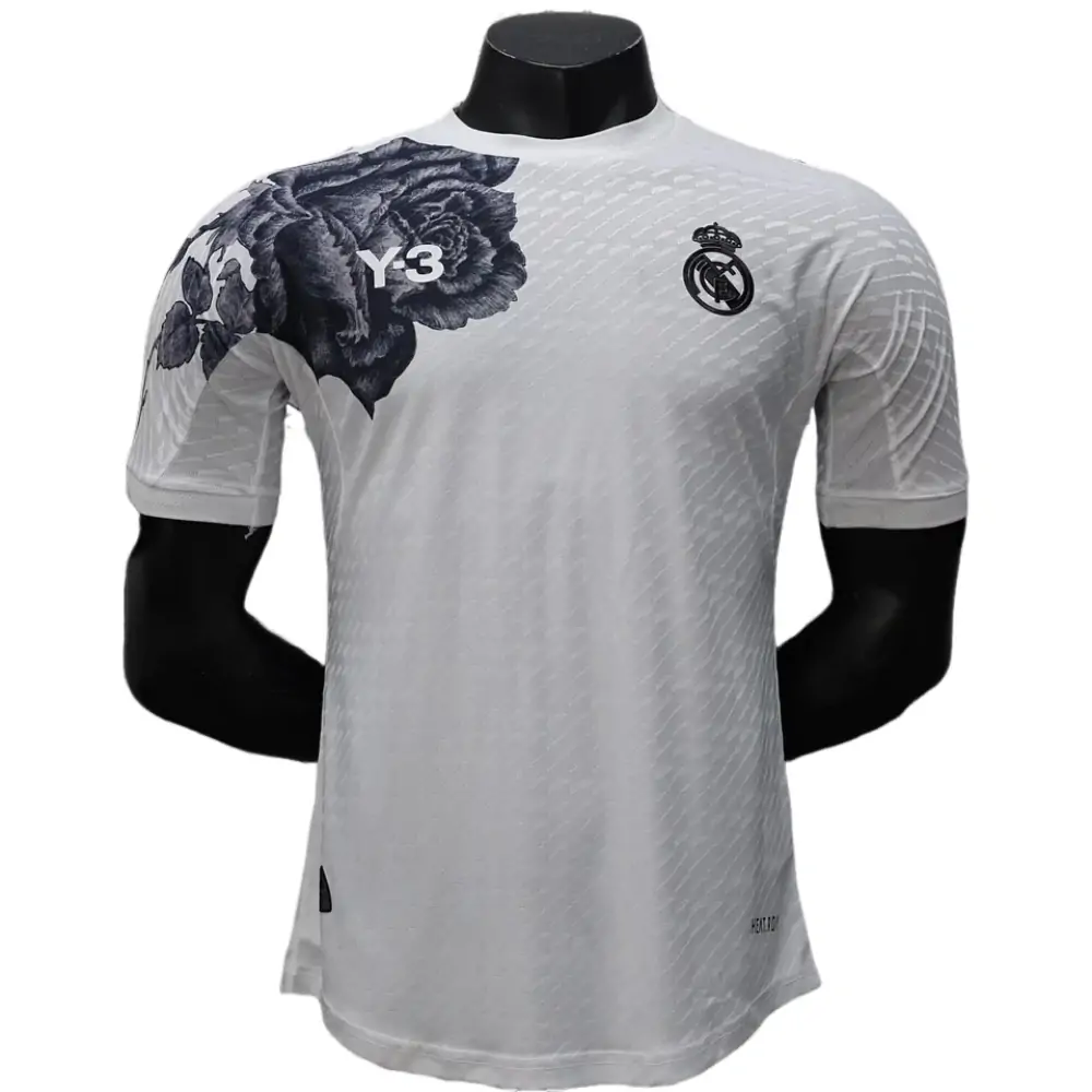2024/25 Real Madrid Players Y3 White Jersey