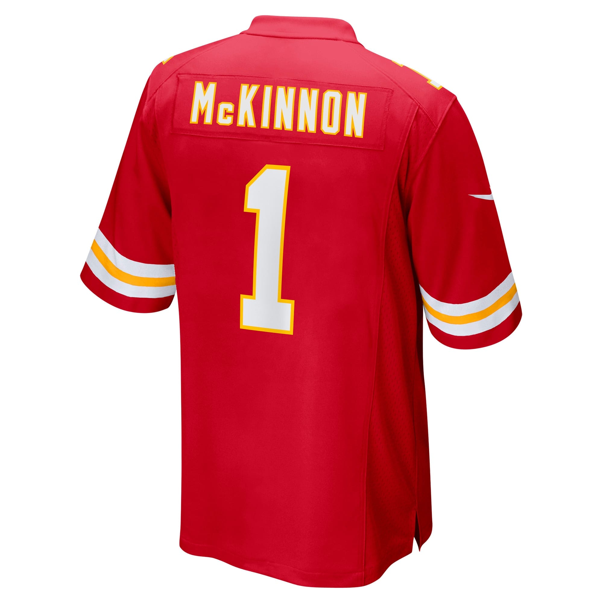 Jerick McKinnon Kansas City Chiefs  Super Bowl LVII Patch Game Jersey - Red