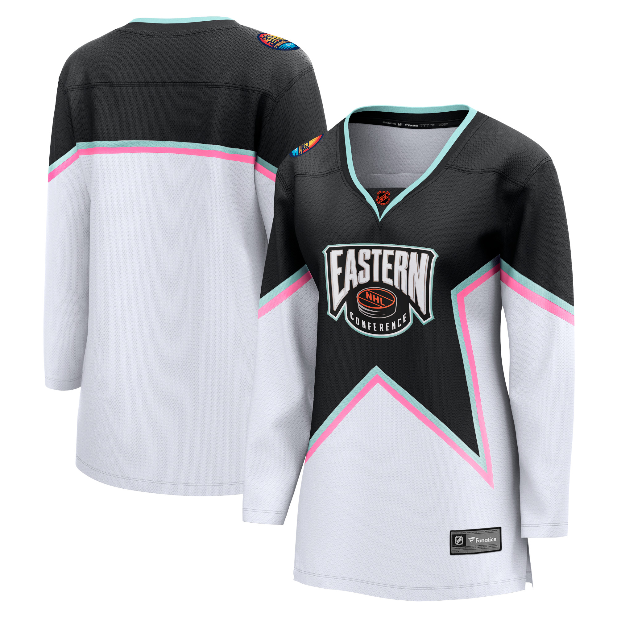 Fanatics Women’s NHL All-Star Game Eastern Conference Breakaway Jersey – Black