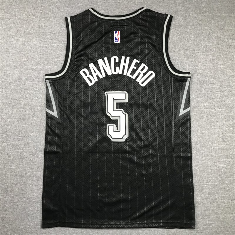 Men's Jersey 2024 Season Magic #5 Black City Edition BNACHERO
