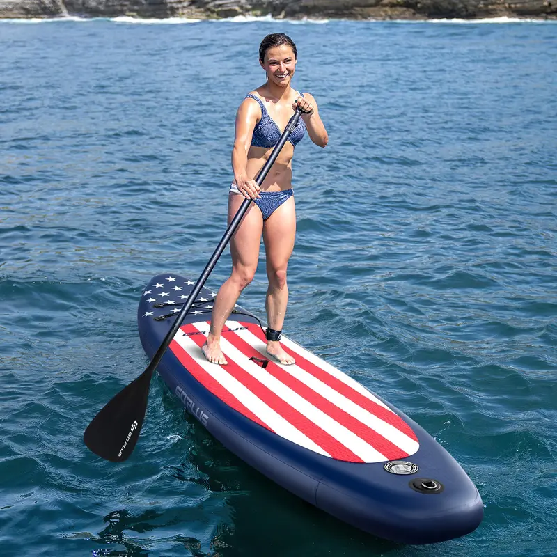 10-Foot Inflatable Stand-Up Paddle Board – Lightweight SUP for Beginners and Recreational Use