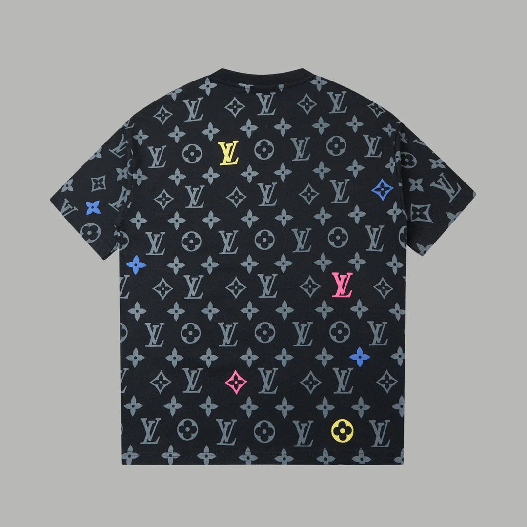 Monogram Print T - Shirt