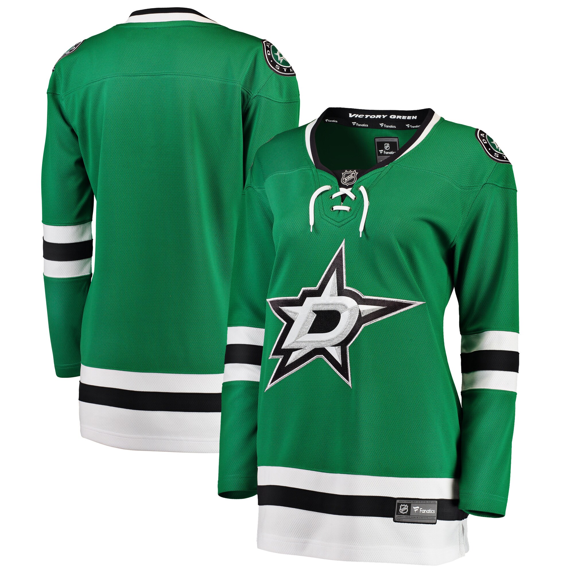 Dallas Stars Fanatics Women’s Breakaway Home Jersey – Green