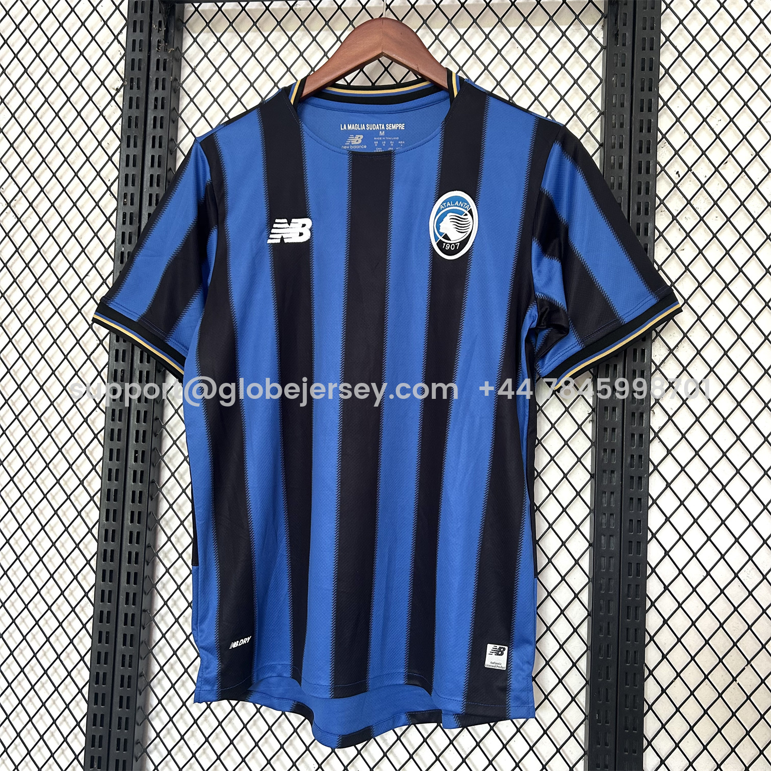 Atalanta 25-26 Home Unsponsored Jersey - Fans Version