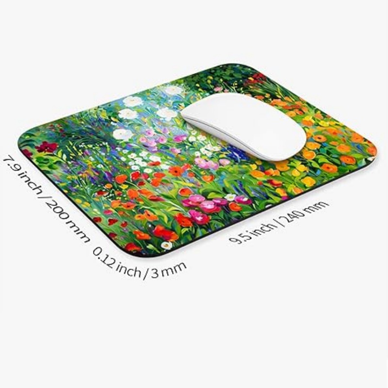 PADARTISAN Square Mouse Pad, Personalized Premium-Textured Custom Mouse Mat Design