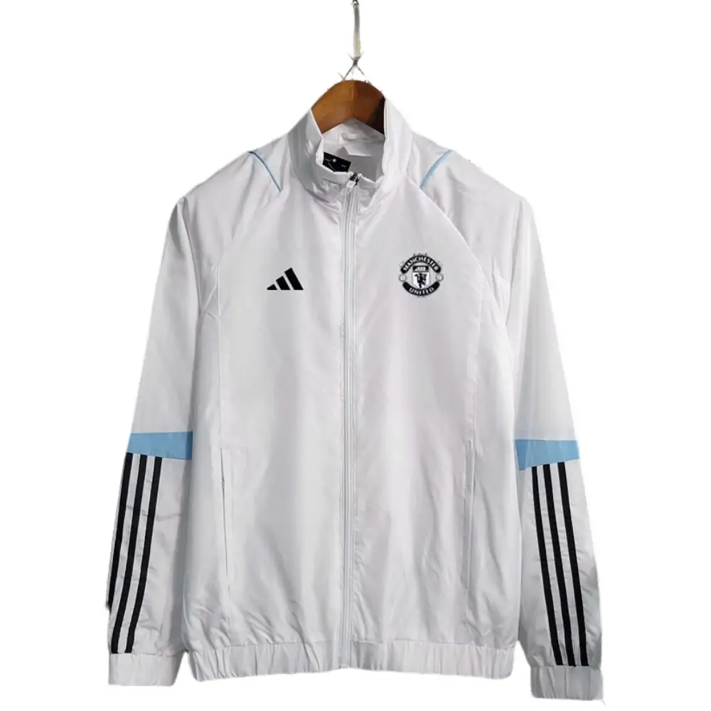 2023 Manchester United Soccer Jersey Windbreaker white