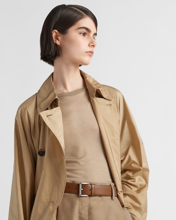 Leather belt