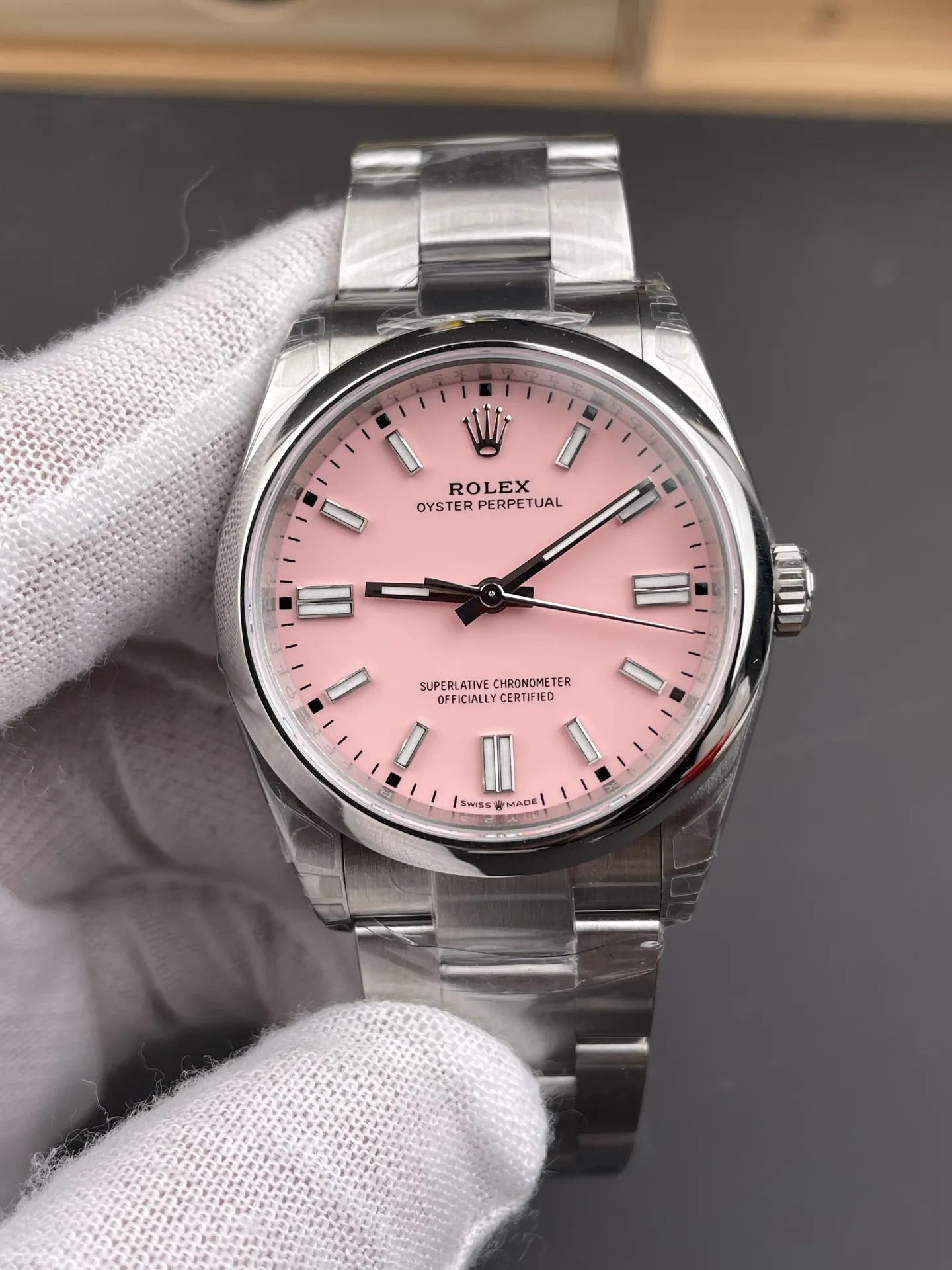 Rolex Oyster Perpetual Pink 36mm