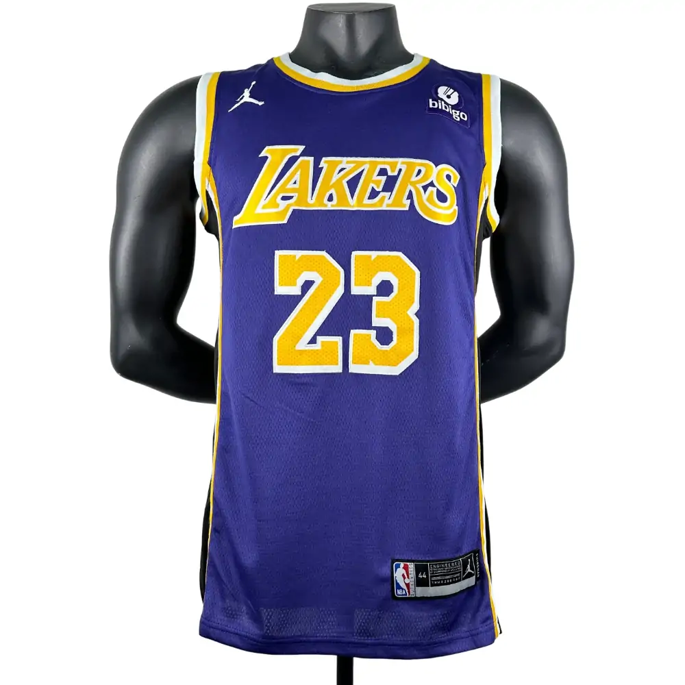 Embroidered Lakers Jumpman No. 23 James