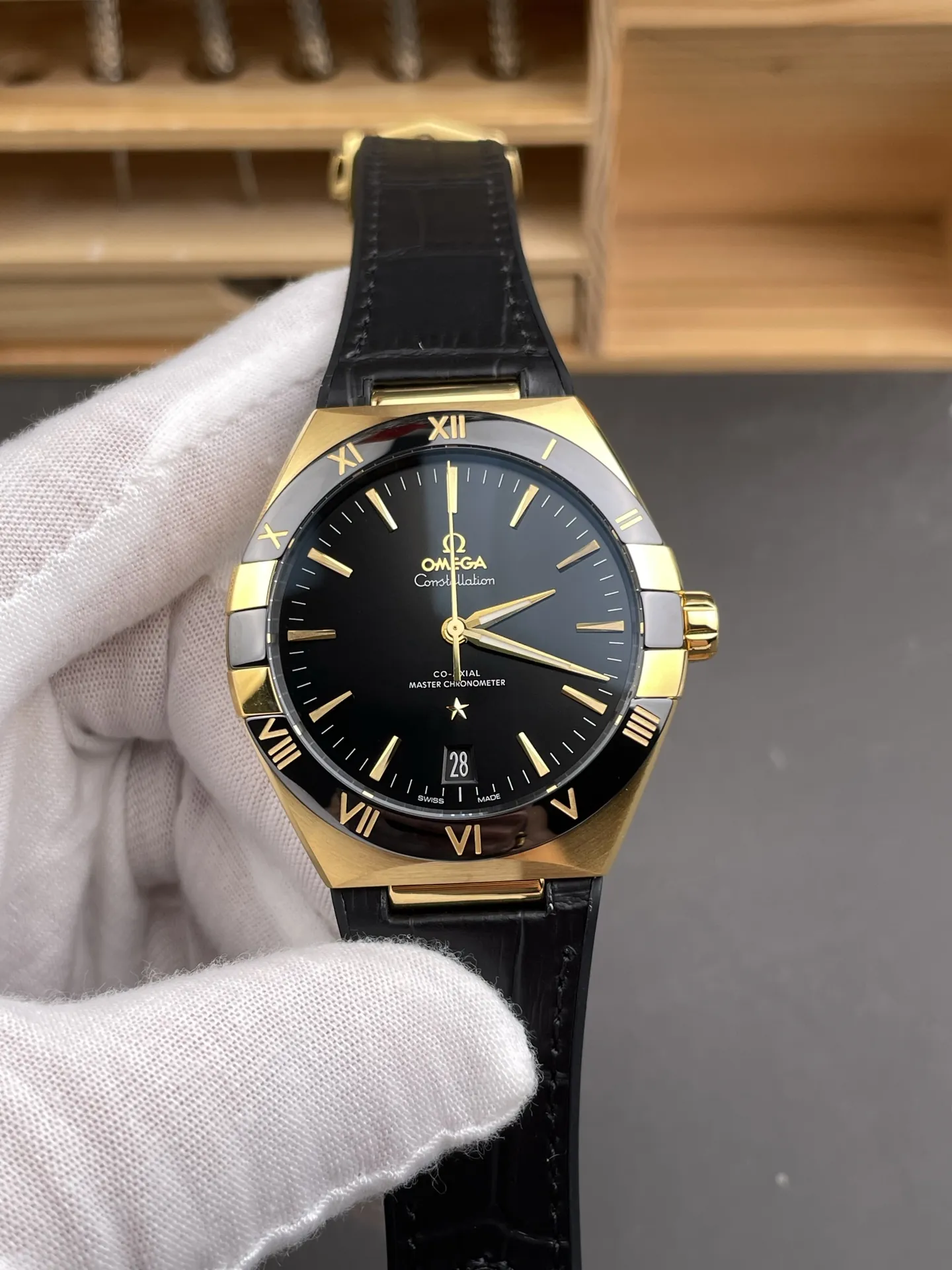 Omega Constellation Black Dial 41mm
