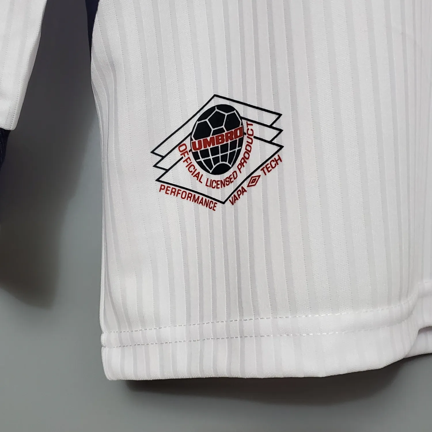 1998 England Home Long Sleeve Retro Jersey - Fans Edition