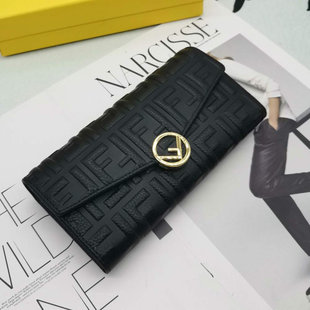 Fendi Logo Wallet
