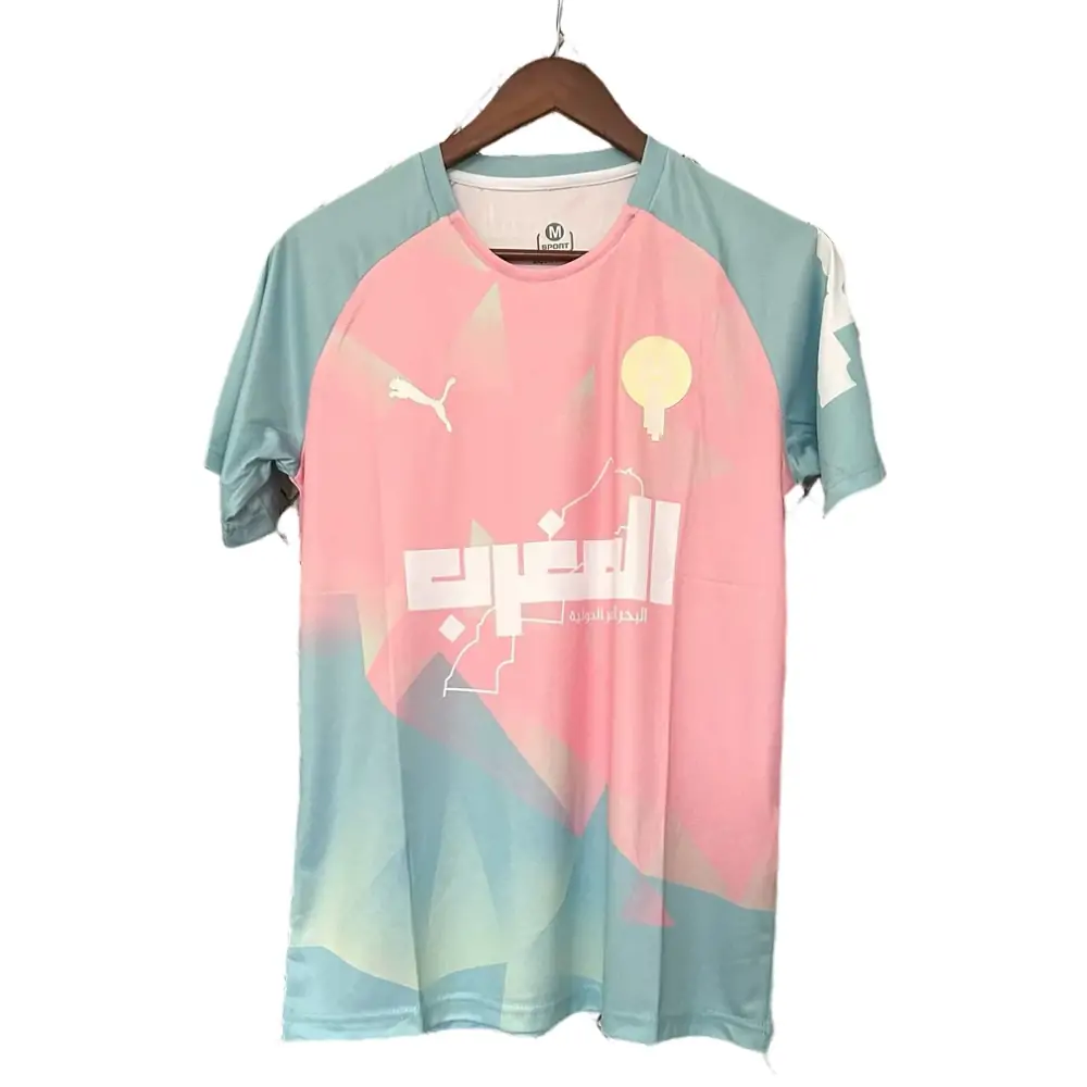 2025-26 Morocco Training Jersey Pink - Jersey - Fan Edition