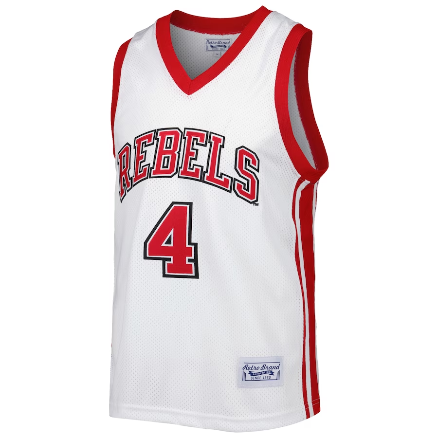Larry Johnson White UNLV Rebels Alumni Commemorative Replica Basketball Jersey