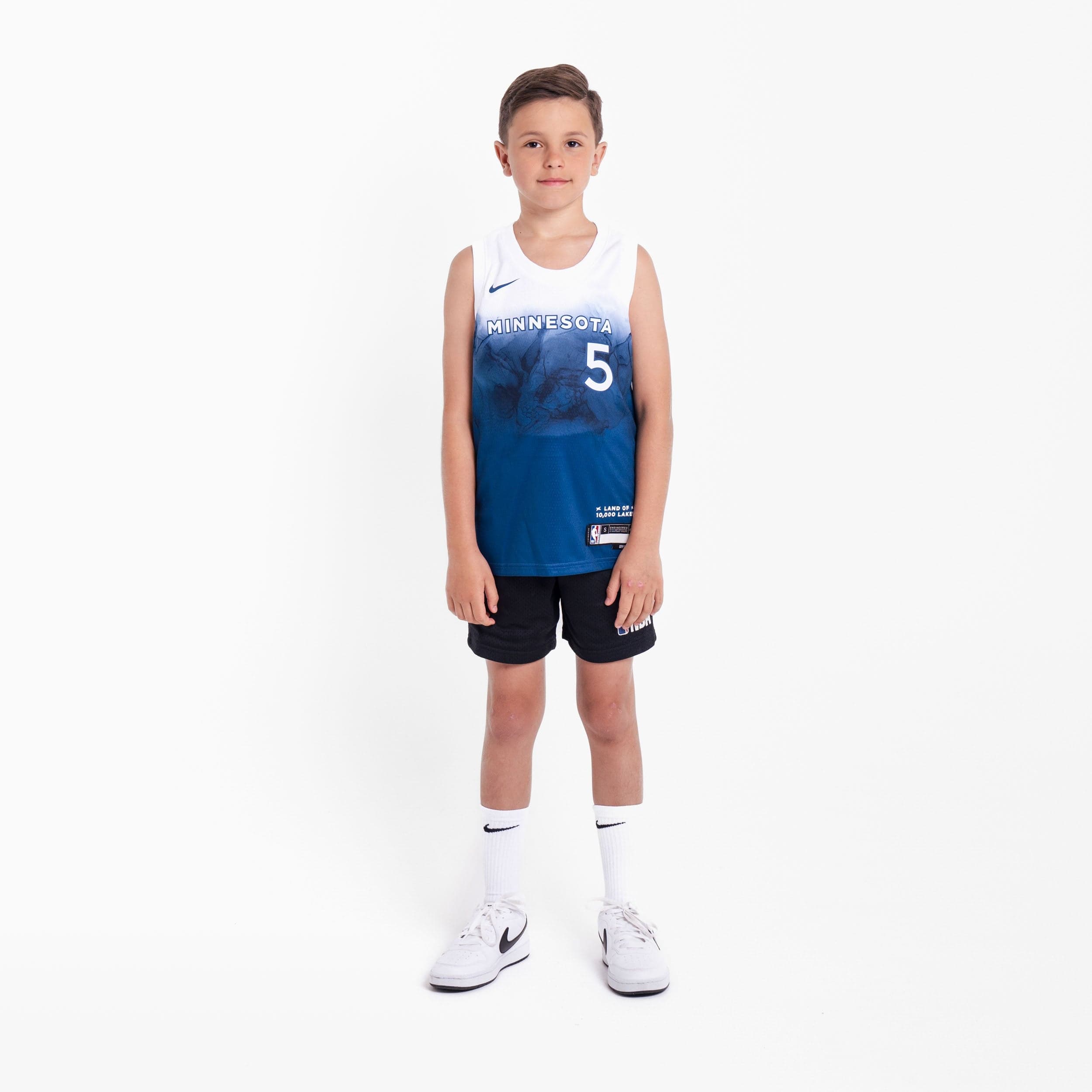 Anthony Edwards Minnesota Timberwolves 2024 City Edition Youth NBA Swingman Jersey