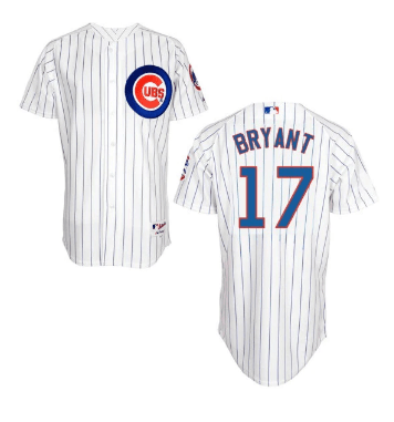 Kris Bryant Chicago Cubs White 2015 MLB Jersey