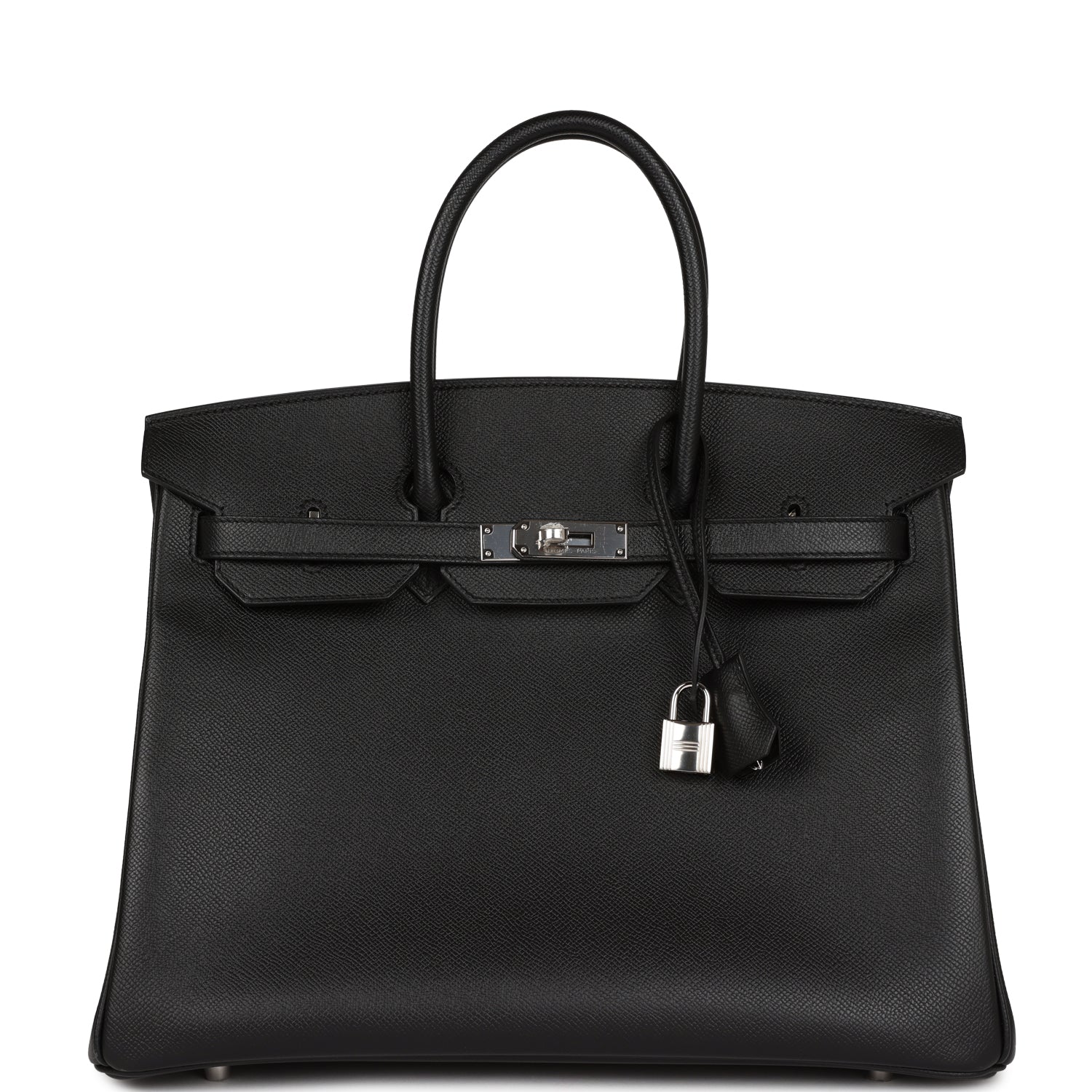 Birkin 35 Black Epsom Palladium Hardware