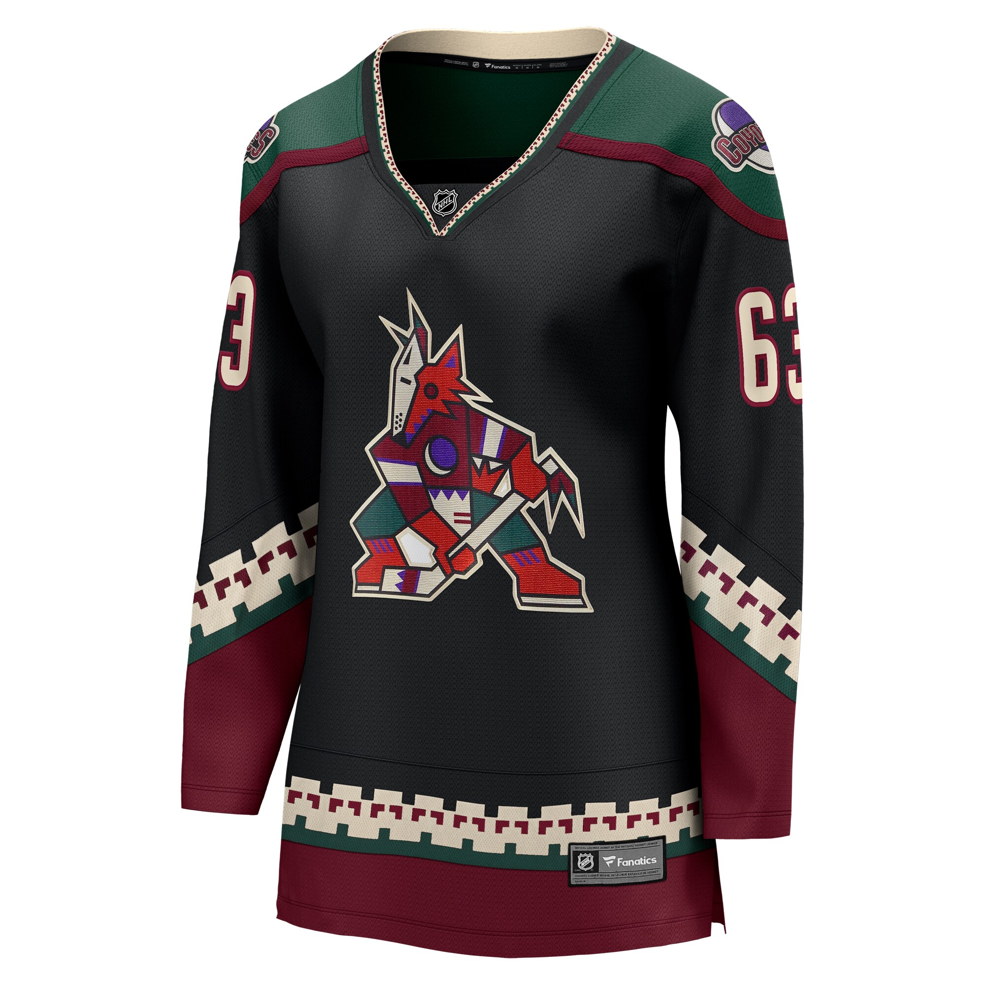 Matias Maccelli Arizona Coyotes Fanatics Women’s Home Breakaway  Jersey – Black