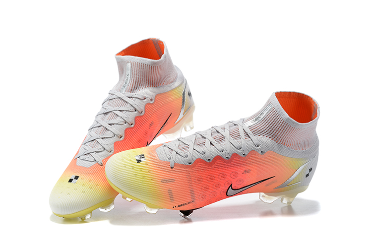 Assassin 14th generation high-top fully knitted waterproof FG football shoes