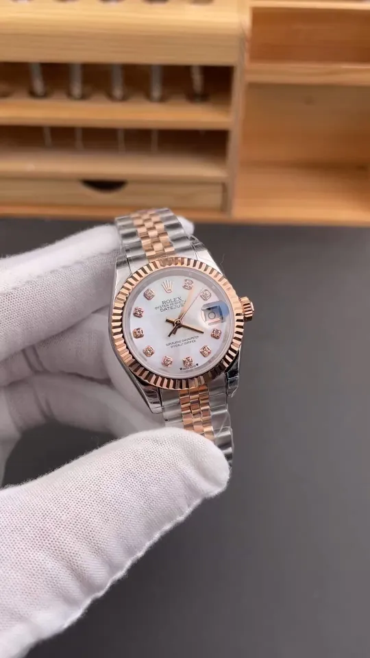 Rolex Datejust Rose Gold Ladies 28mm