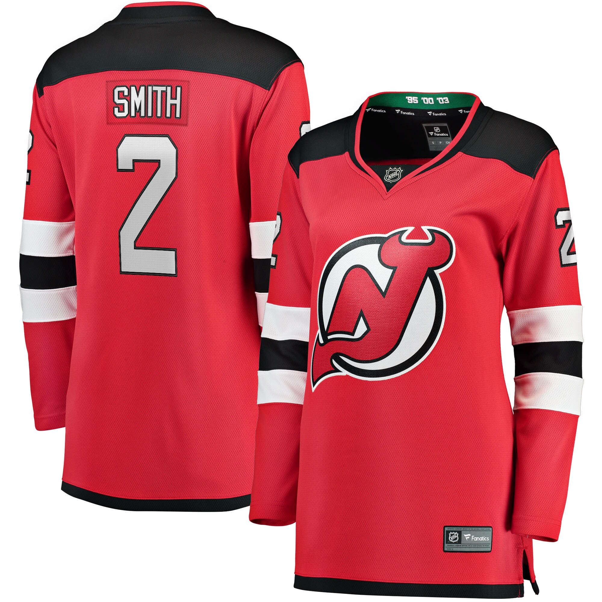 Brendan Smith New Jersey Devils Fanatics Women’s Home Breakaway   Jersey – Red