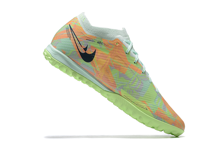 Assassin 15th generation low-top fully knitted waterproof MD air cushion grass spike football shoes