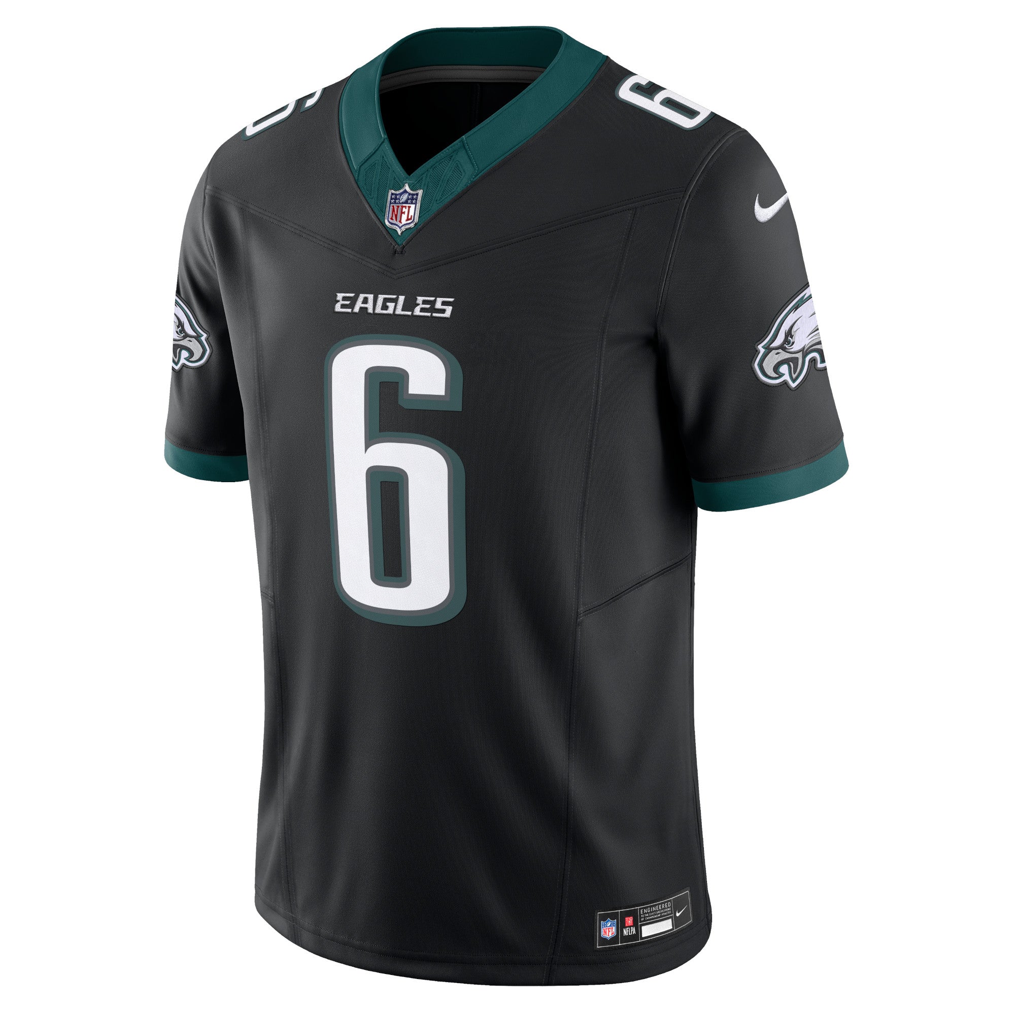 DeVonta Smith Philadelphia Eagles Nike Alternate Vapor F.U.S.E. Limited Jersey - Black