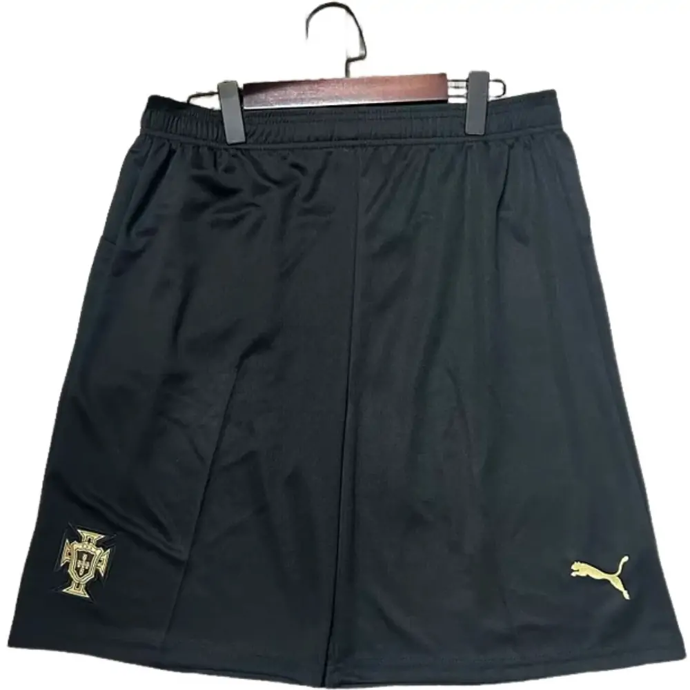 2026-27 Portugal Black Panther Shorts - Player Edition