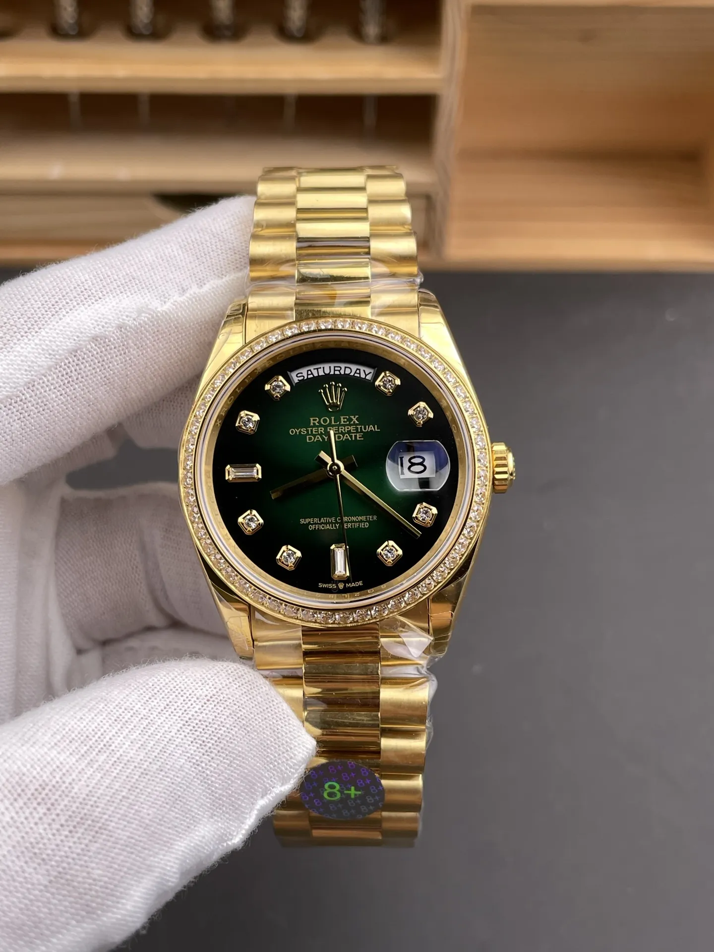 Rolex Day-Date Diamond Bezel 36mm