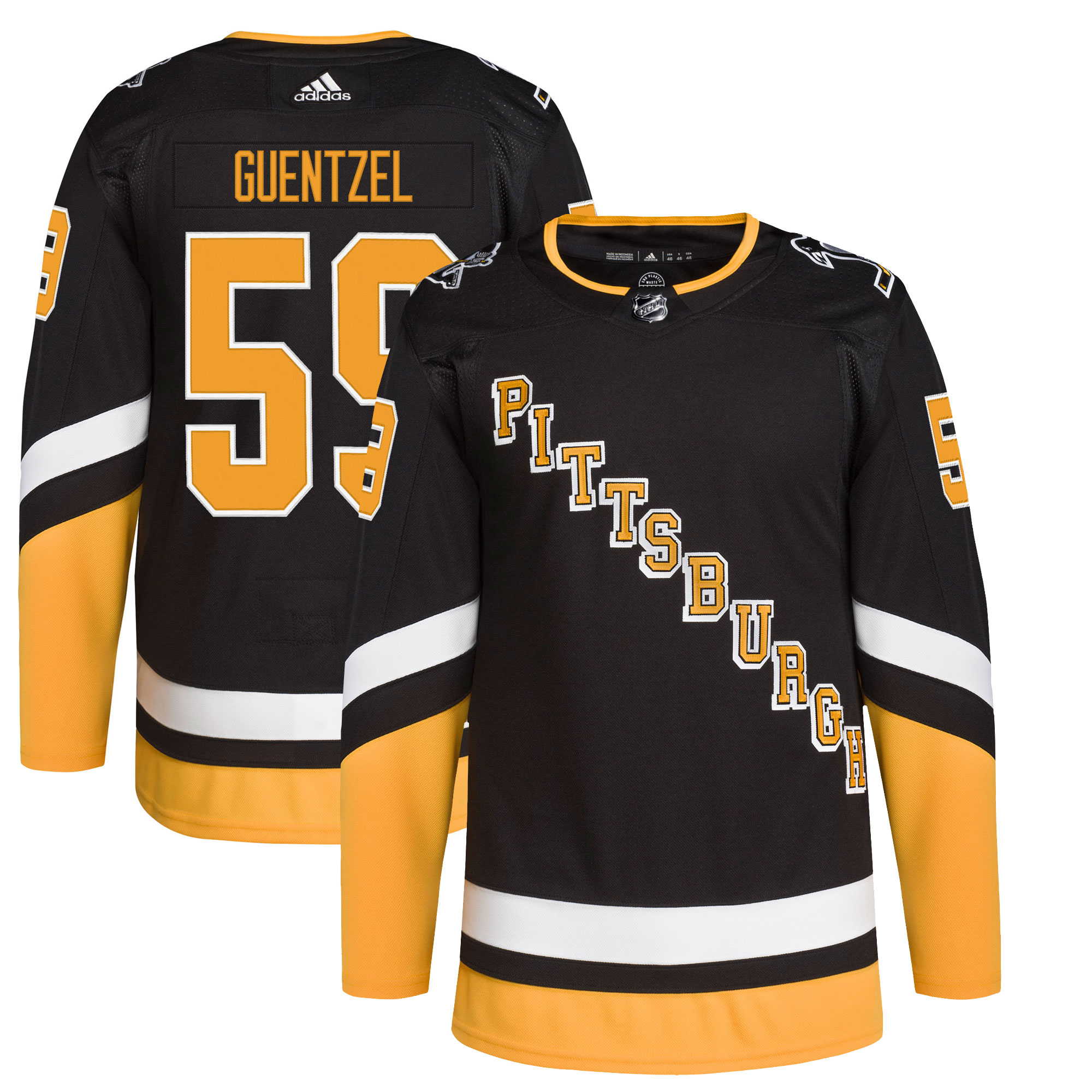 Jake Guentzel Pittsburgh Penguins  Alternate Primegreen    Jersey – Black