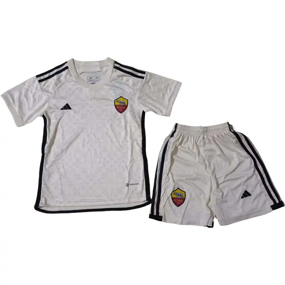 2023/2024 Roma Away Soccer Jersey 1:1 Thai Quality Kids Size