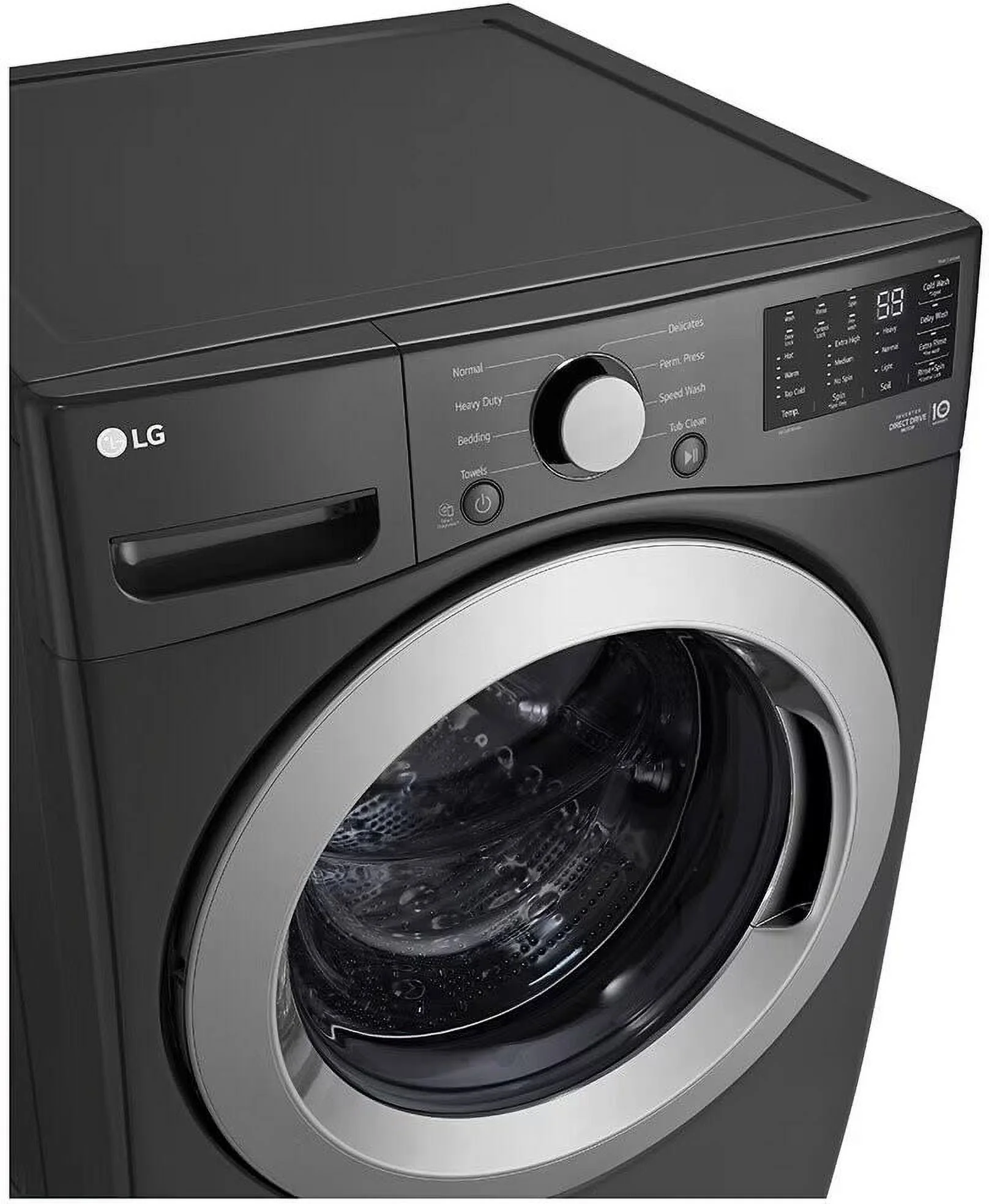 27 Inch Front Load Washer with 5.0 Cu. Ft. Capacity, 8 Wash Programs