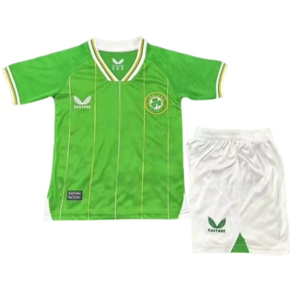 2023 Ireland Home Soccer Jersey Kids Size