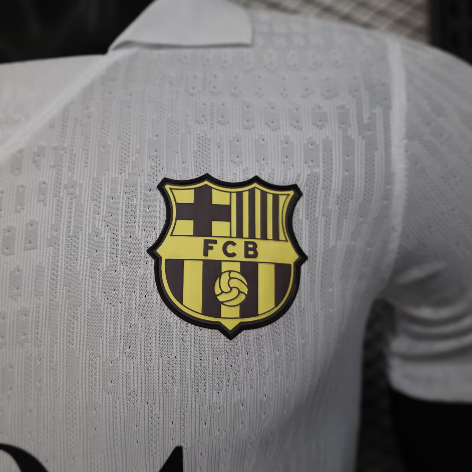 25-26 Barcelona 304 White Jersey - Player Edition