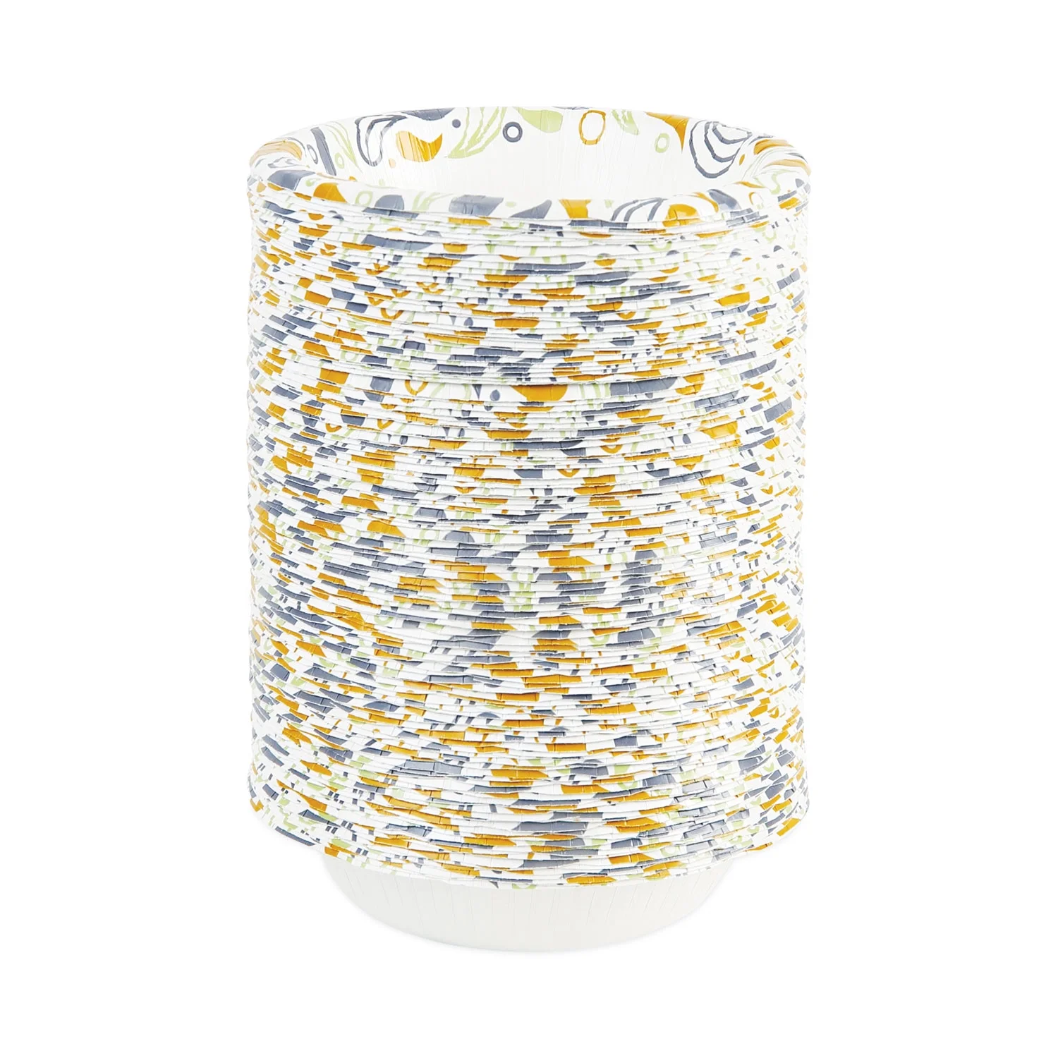 Boardwalk Deerfield Printed Paper Bowl, 12 oz, Coated/Soak Proof, Multicolor, 125/Pack, 8 Packs/Carton