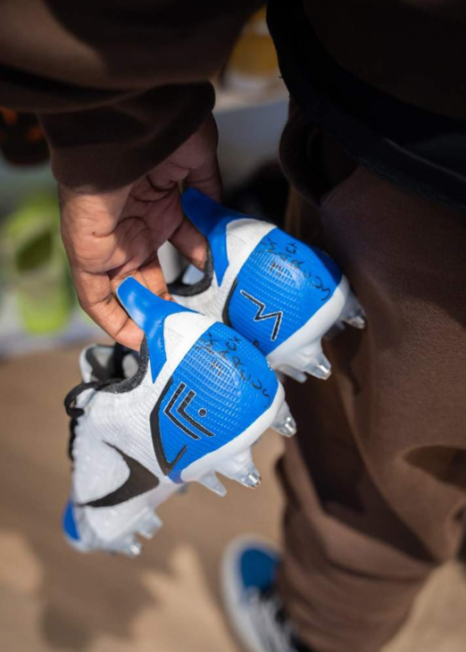 Assassin XIV Marcus Thuram customized low-top waterproof knitted FG football shoes