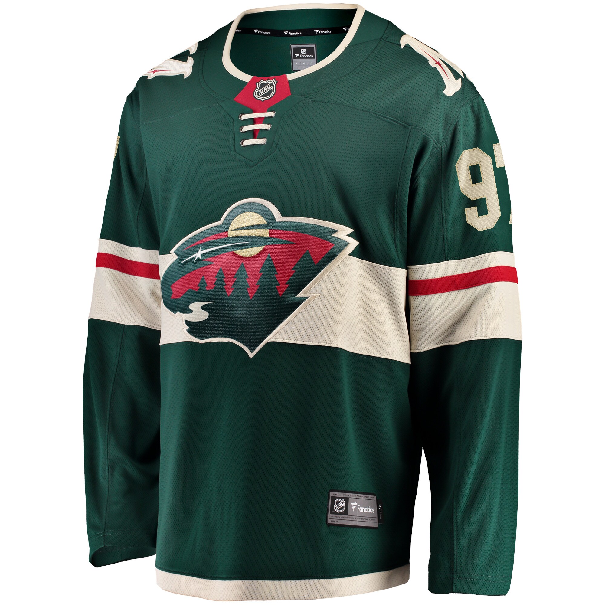 Kirill Kaprizov Minnesota Wild Fanatics Home Breakaway Replica Jersey – Green
