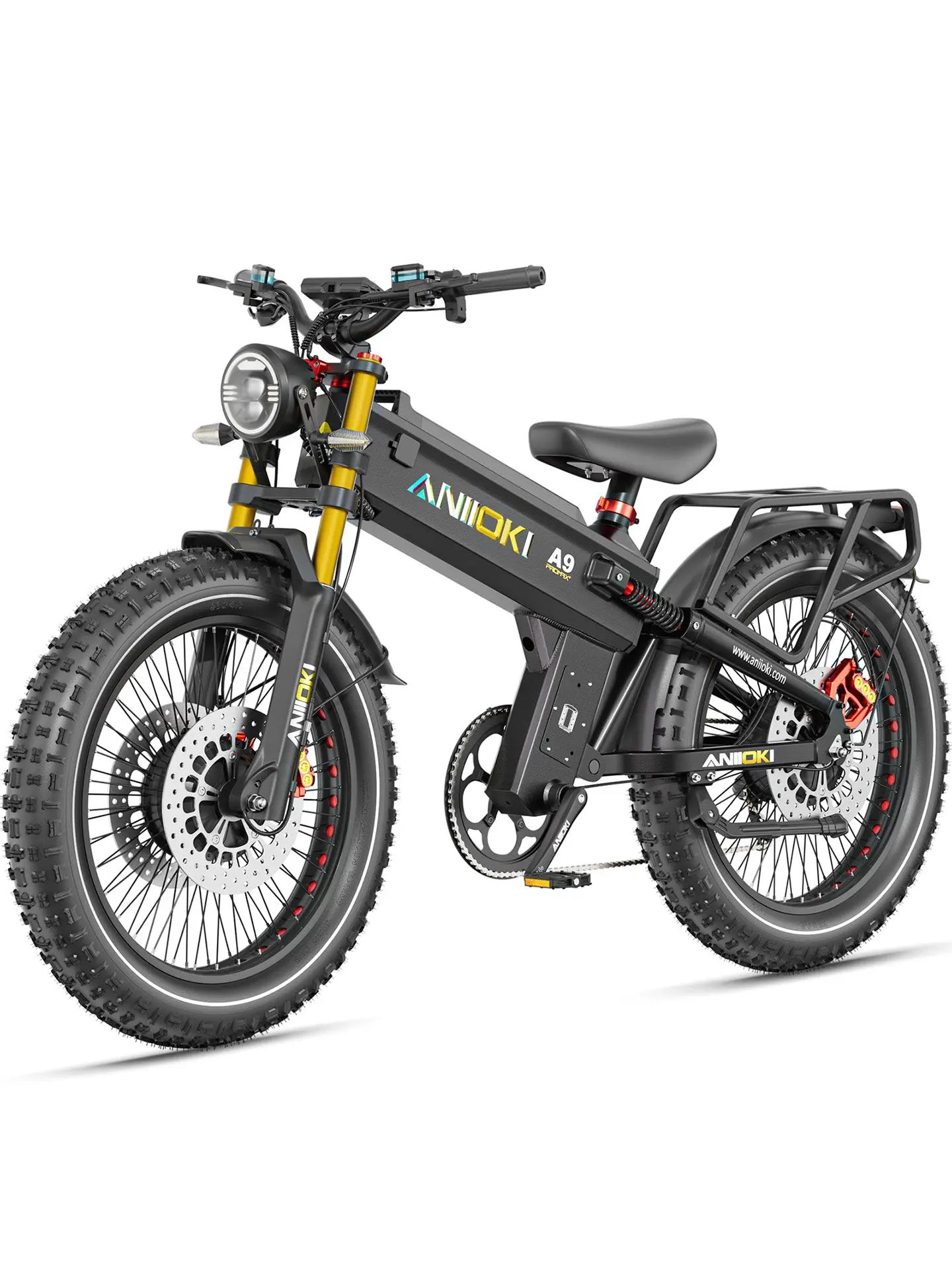 2026 Version A9 Pro Max 60V Dual Motor Ebike