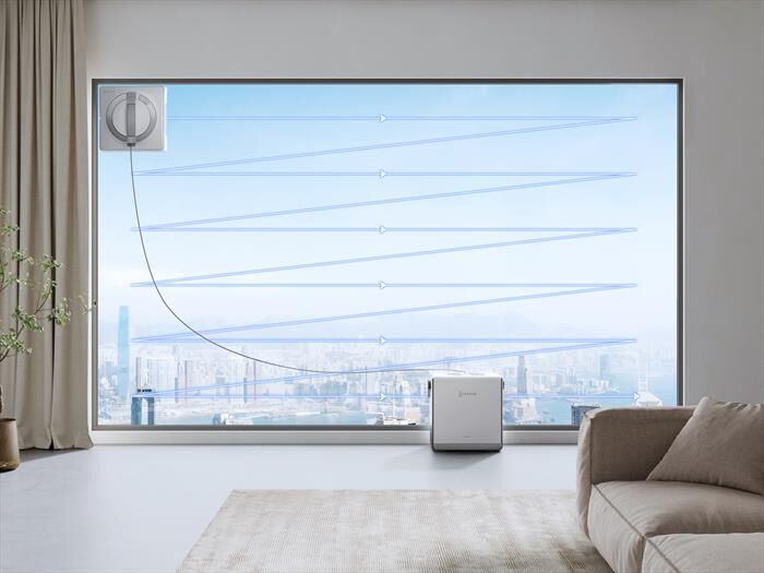 ECOVACS - Robot lavavetri WINBOT W2 PRO OMNI-Bianco