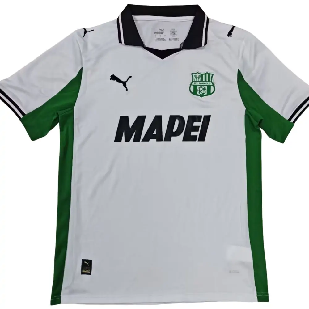 2025-26 Sassuolo Away kit - Short Sleeve Fans Edition