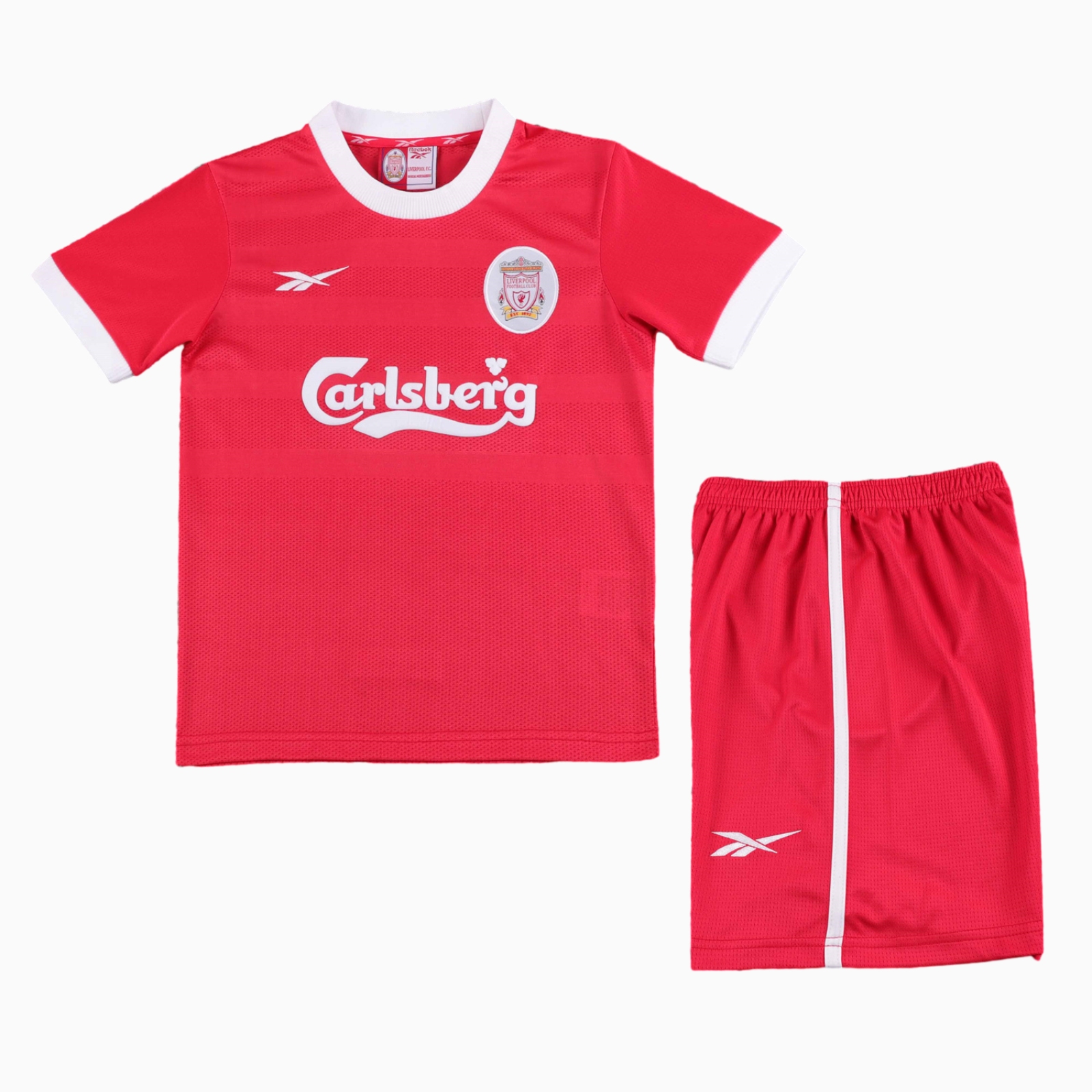 Retro Liver.pool 1998-00 Home Kids Kit