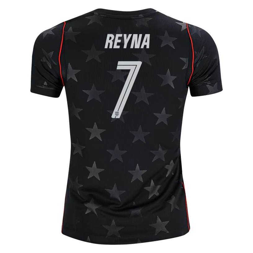 Nike Youth Reyna United States Away Stadium Jersey 2026 (Dark Obsidian/Pure Platinum)