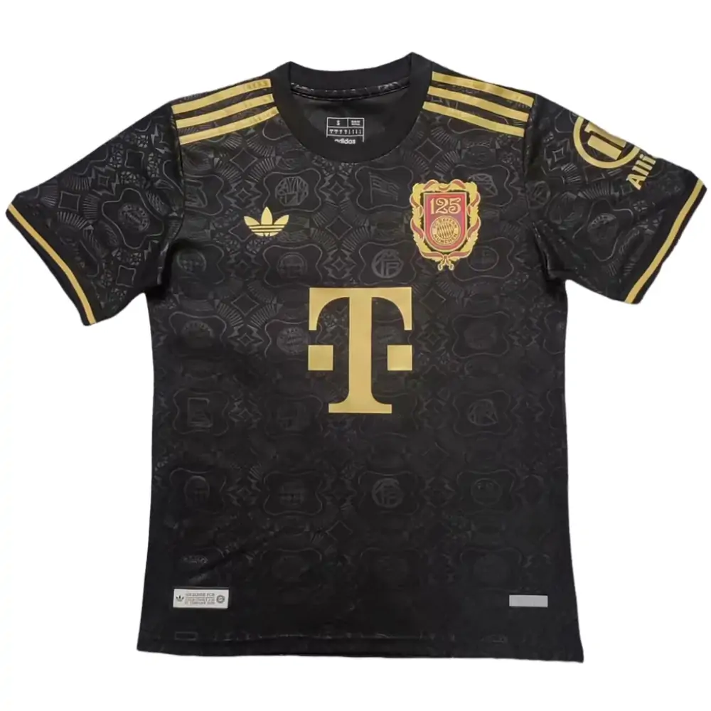 2025-26 Season - Bayern 125th Anniversary Edition Black - Jersey - Fan Edition
