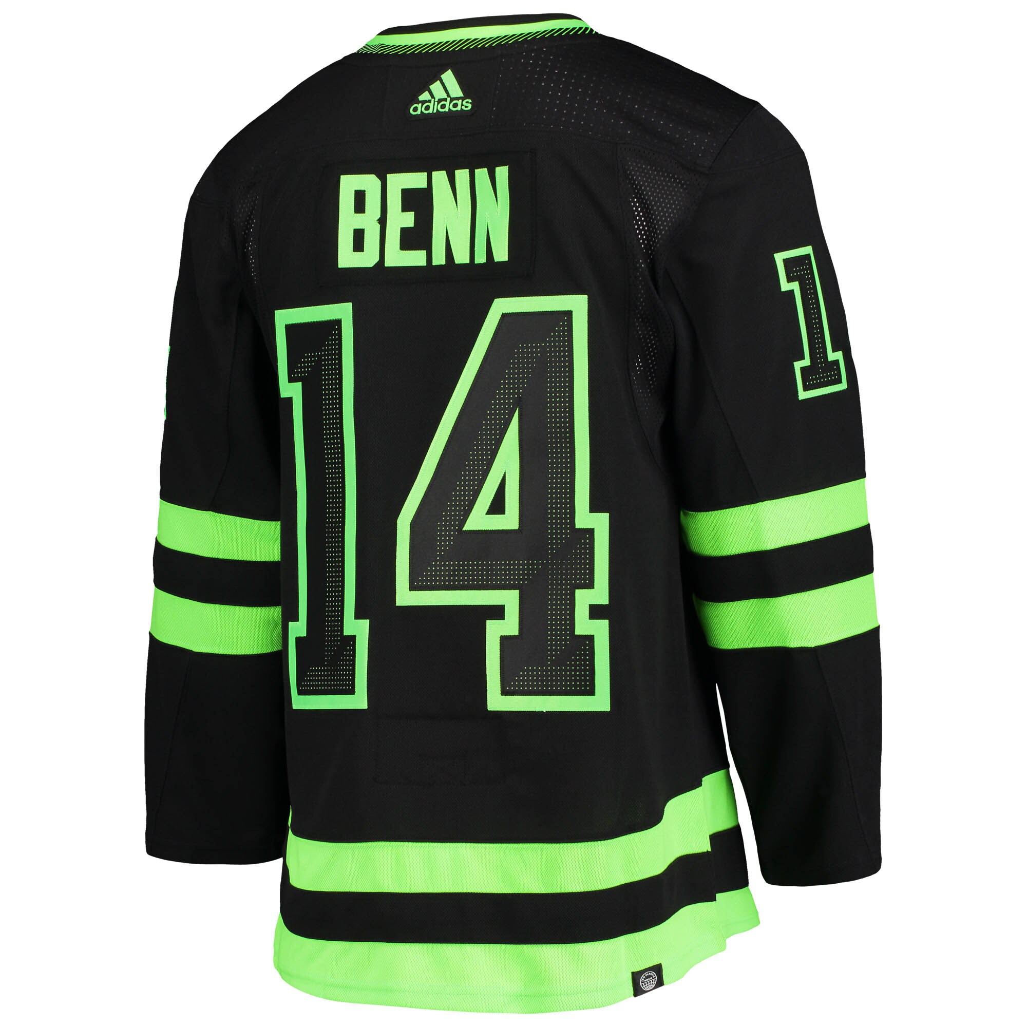 Jamie Benn Dallas Stars  Alternate Primegreen    Jersey – Black