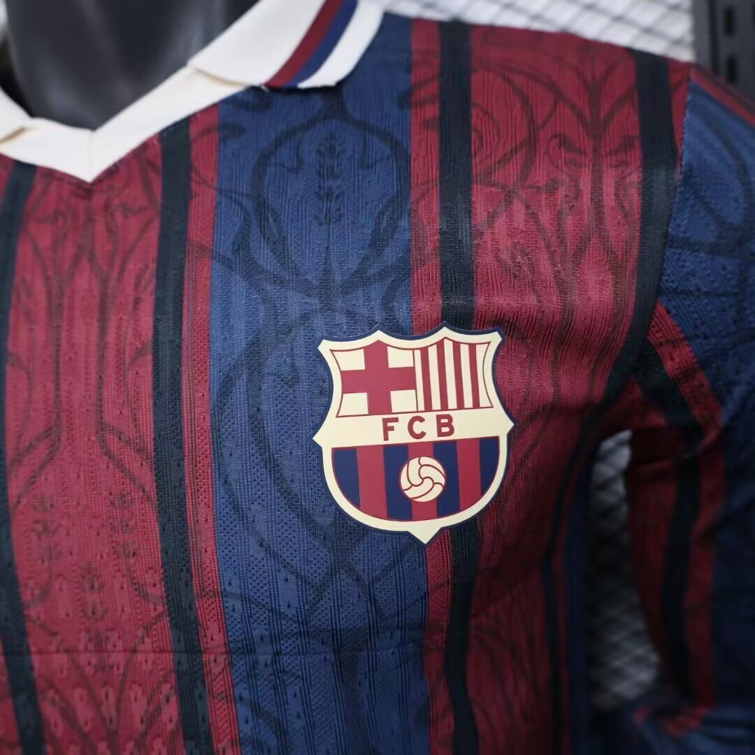 2025-26-Barcelona 125th Anniversary Edition Long Sleeve - Player Edition
